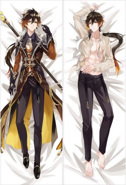 Genshin Impact ZhongLi Anime Dakimakura Pillow Hugging Body Pillowcover