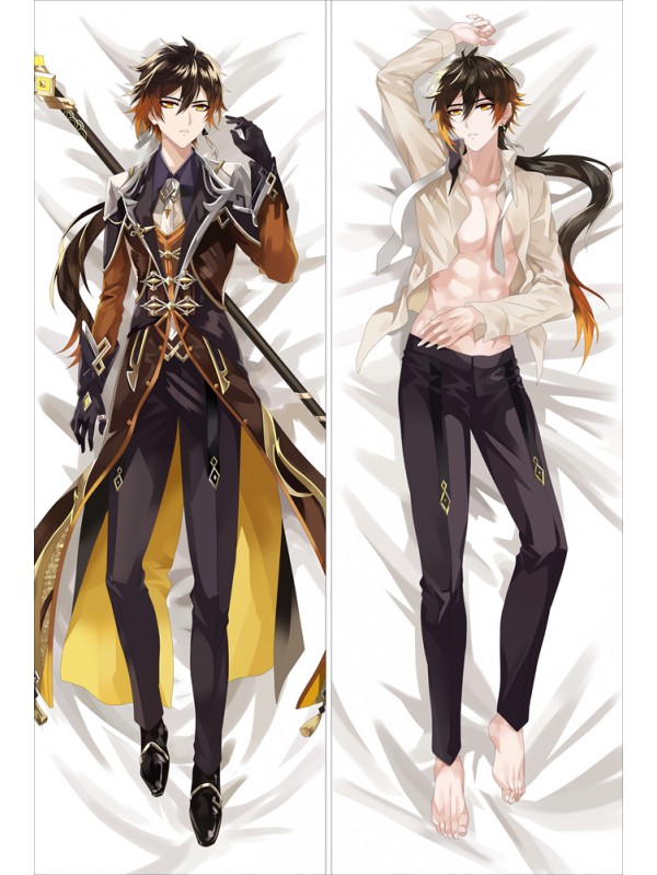 Genshin Impact ZhongLi Anime Dakimakura Pillow Hugging Body Pillowcover
