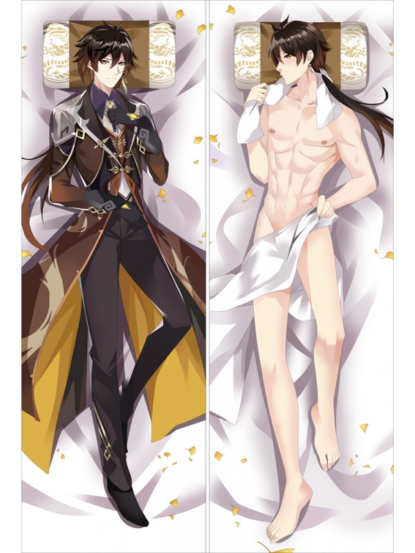 Genshin Impact ZhongLi Anime Dakimakura Pillow Hugging Body Pillowcover