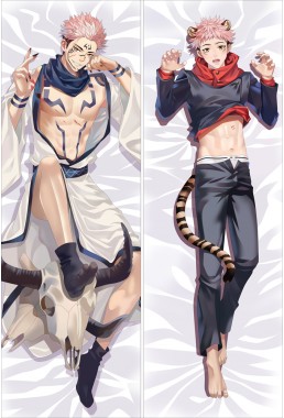 Jujutsu Kaisen Itadori Yuji Anime Dakimakura Pillow Hugging Body Pillowcover