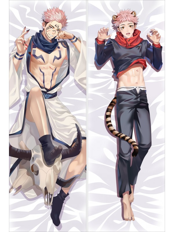 Jujutsu Kaisen Itadori Yuji Anime Dakimakura Pillow Hugging Body Pillowcover