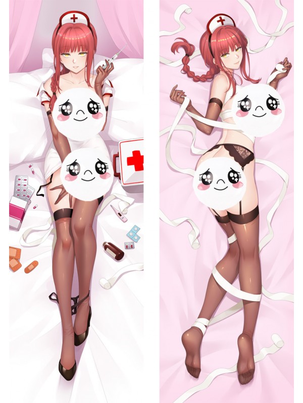 Chainsaw Man Makima Nurse Uniform Anime Dakimakura Pillow Online Sale