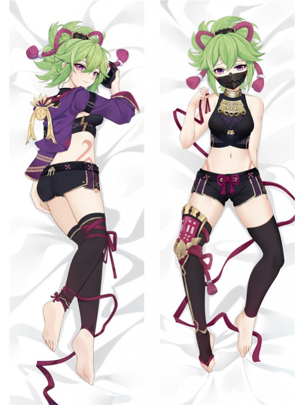 Genshin Impact Kuki Shinobu Anime Dakimakura Pillow Discount