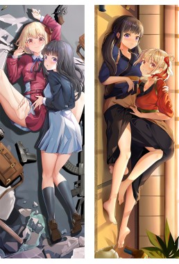 Lycoris Recoil Nishikigi Chisato Inoue Takina Anime Dakimakura Pillow Outlet