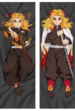 Demon Slayer Kimetsu no Yaiba Rengoku Kyoujurou Anime Dakimakura Pillow Store