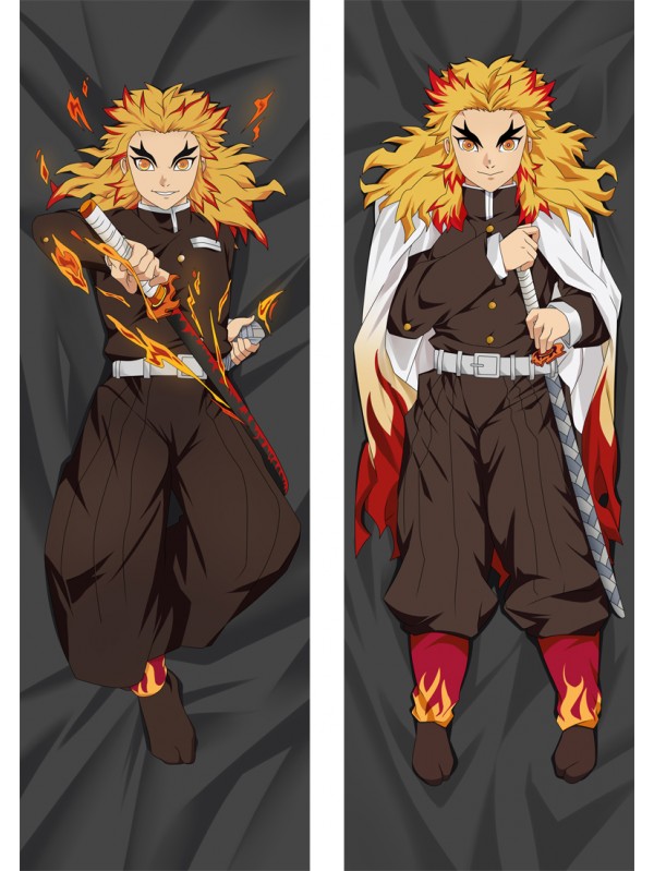 Demon Slayer Kimetsu no Yaiba Rengoku Kyoujurou Anime Dakimakura Pillow Store