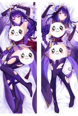 Genshin Impact Raiden Shogun Baal Anime Dakimakura Pillow Sale