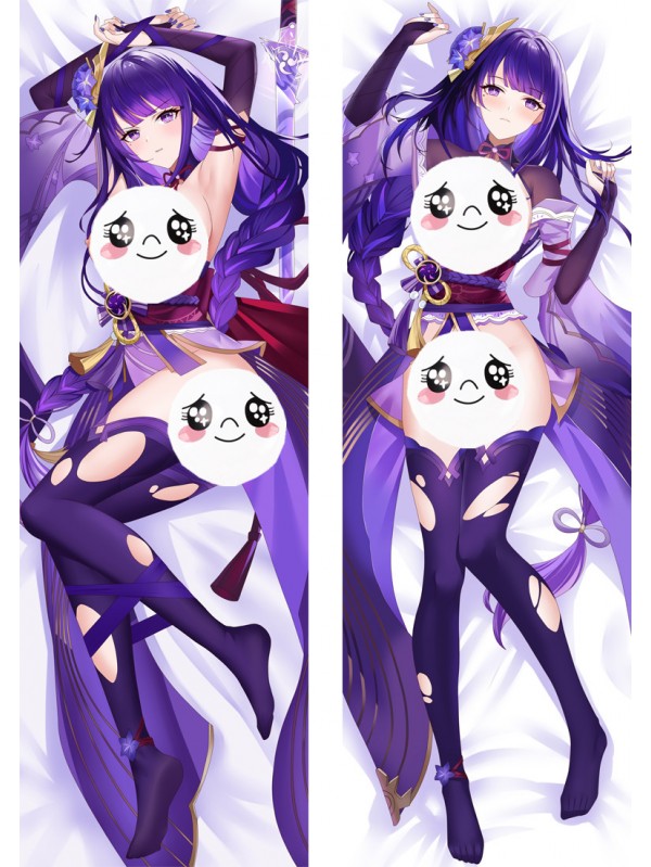Genshin Impact Raiden Shogun Baal Anime Dakimakura Pillow Sale