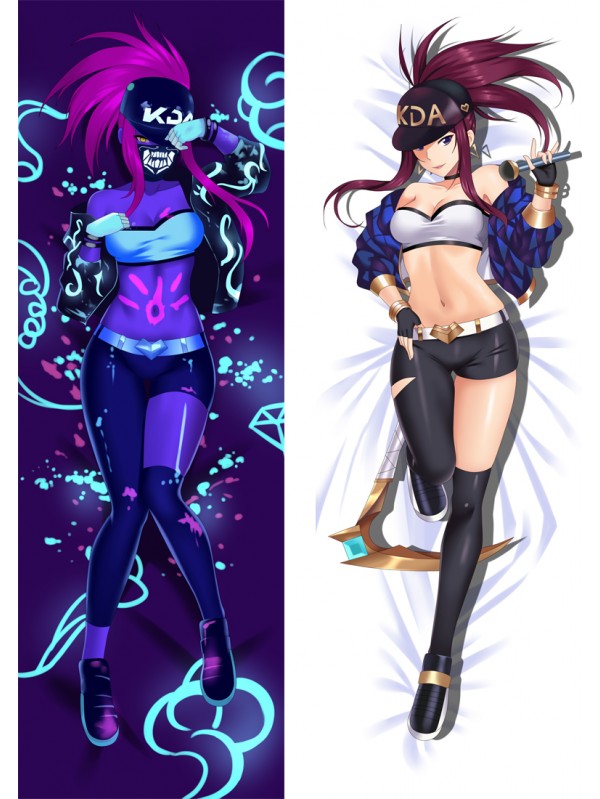 League of Legends Akali Anime Dakimakura Pillow Outlet