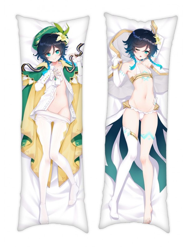 Genshin Impact Wendy Dakimakura Japanese Hugging Body Pillowcase Anime