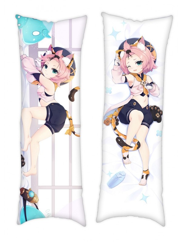 Genshin Impact Diona Dakimakura Japanese Hugging Body Pillowcase Anime