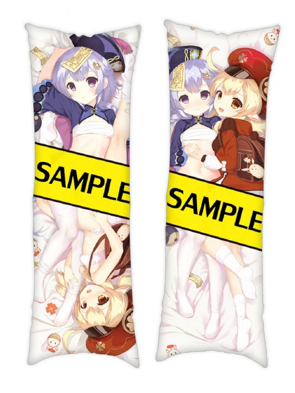 Genshin Impact QiQi Klee Dakimakura Japanese Hugging Body Pillowcase Anime