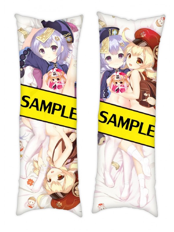 Genshin Impact QiQi Klee Dakimakura Japanese Hugging Body Pillowcase Anime