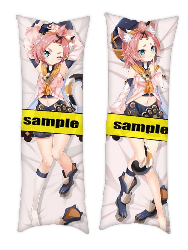 Genshin Impact Diona Dakimakura Japanese Hugging Body Pillowcase Anime