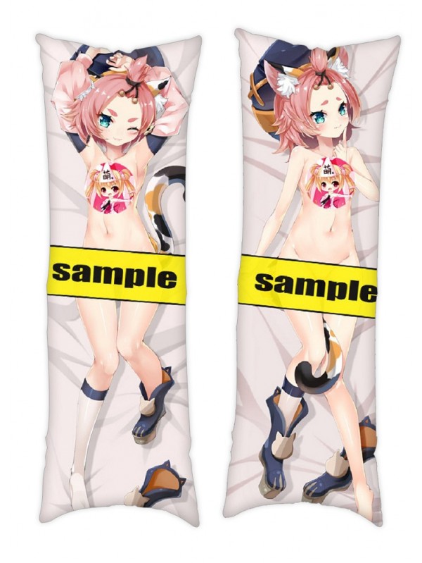 Genshin Impact Diona Dakimakura Japanese Hugging Body Pillowcase Anime