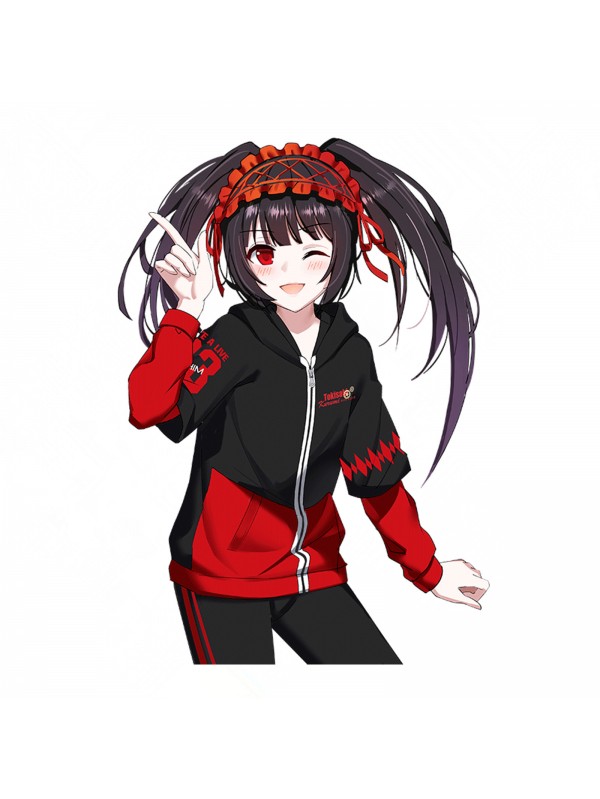 Tokisaki Kurumi DATE A LIVE Anime Jackets Coats Hoodies Cosplay Costume Sweatshirts