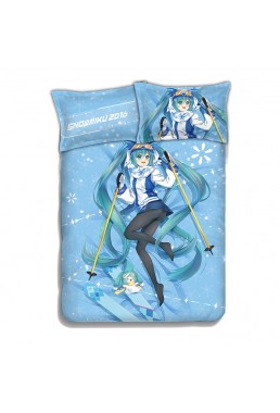 Miku Hatsune - Vocaloid Bedding Sets,Bed Blanket & Duvet Cover,Bed Sheet with Pillow Covers