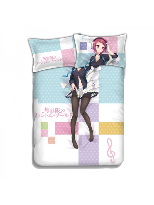 MINASE Koito - Myriad Colors Phantom World 4 Pieces Bedding Sets,Bed Sheet Duvet Cover with Pillow Covers