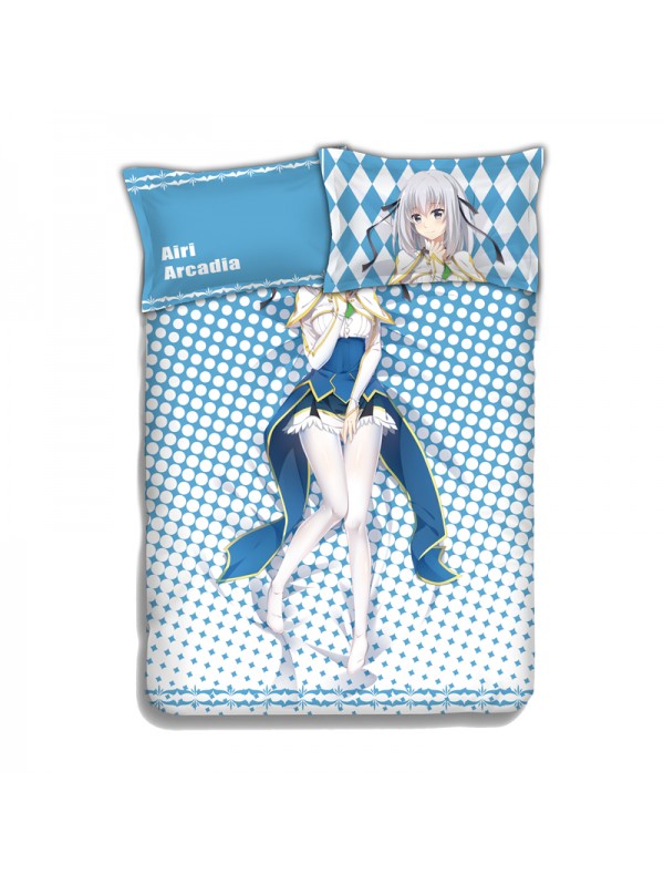 Airi Arcadia-Undefeated Bahamut Chronicle Bed Blanket Duvet Cover with Pillow Covers