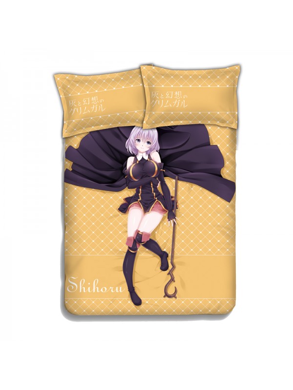 Shihoru-Grimgar of Fantasy and Ash Bed Sheet Duvet Cover with Pillow Covers