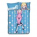 A maiden Japanese Anime Bed Sheet Duvet Cover with Pillow Covers