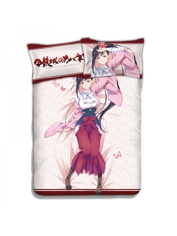 Ayame Yomogawa - Kabaneri the Iron Fortress Japanese Anime Bed Sheet Duvet Covers