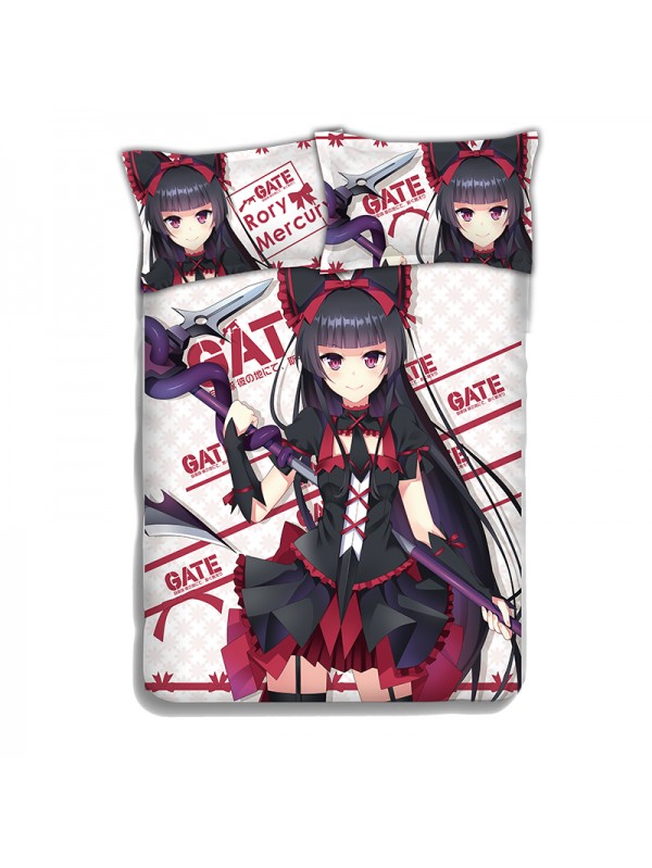 Rory Mercury - Gate Anime Bedding Sets,Bed Blanket & Duvet Cover,Bed Sheet with Pillow Covers