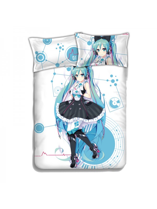 Magical Mirai-Hatsunemiku Japanese Anime Bed Sheet Duvet Cover