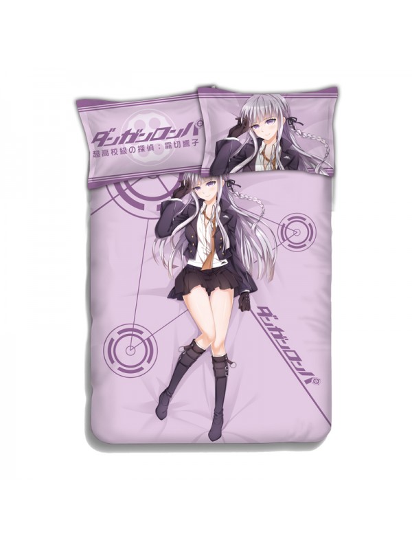 Kirigiri Kyouko-Danganronpa Trigger Happy Havoc Bedding Sets,Bed Blanket & Duvet Cover,Bed Sheet