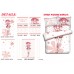 RUBY MOON-Card Captor Anime Bedding Sets,Bed Blanket & Duvet Cover,Bed Sheet with Pillow Covers