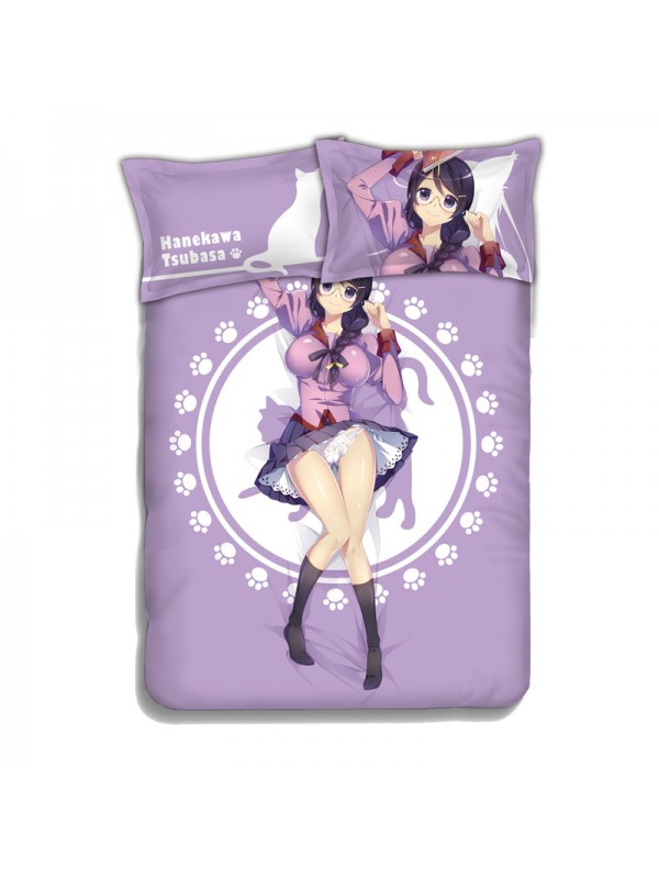 Hanekawa Tsubasa-Bakemonogatari Monstory Bedding Sets,Bed Blanket & Duvet Cover,Bed Sheet