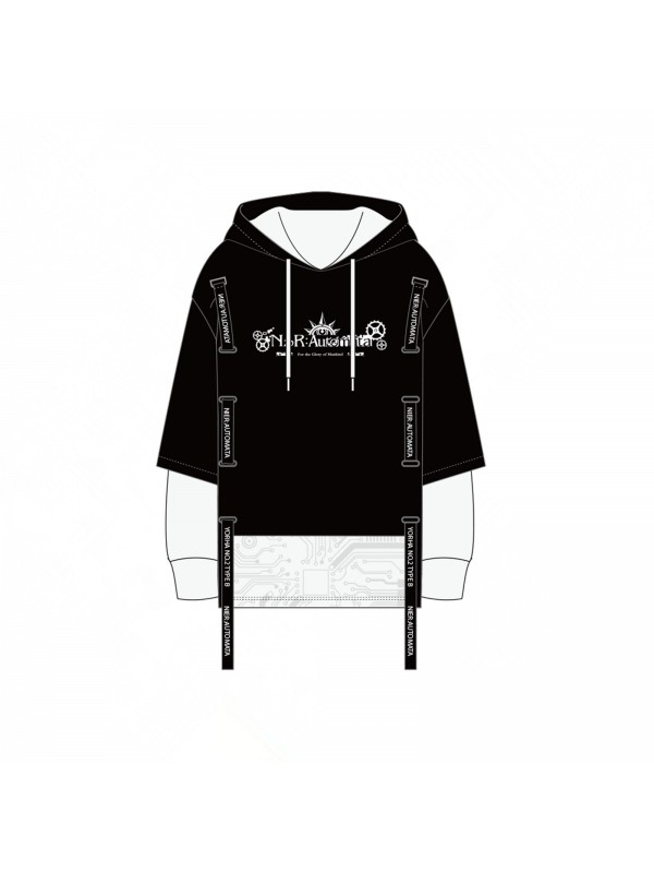 Unisex NieR Automata Anime Hoodies Sweatshirts Cosplay Costume for men/women