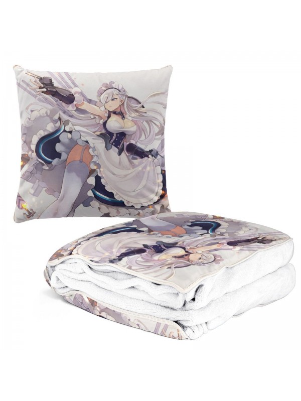 Special Pillow Blanket Anime Azur Lane Belfast 38x38/150x180