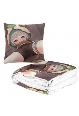 Personalised Anime 2 IN 1 Travel Blanket And Pillow Set Genshin Impact Sayu 38x38/150x180