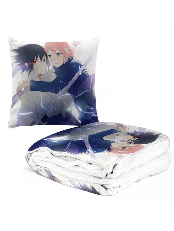 Buy Anime All-In-One Travel Blanket And Pillow Set Naruto Haruno Sakura
