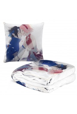 Best Anime 2-IN-1 Throw Blanket With Pillow Naruto Haruno Sakura