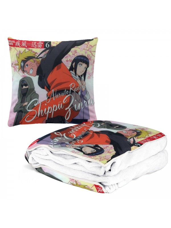 Clearance Anime All-In-One Convertible Blanket Pillow Naruto Uzumaki Naruto