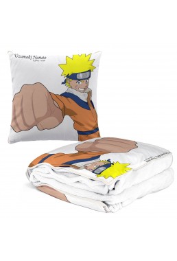Special Anime 2-IN-1 Travel Blanket And Pillow Set Naruto Uzumaki Naruto