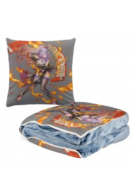 Coolest Anime 2 IN 1 Travel Blanket And Pillow Set Nintendo Fire Emblem Camilla 38x38cm/150x180cm