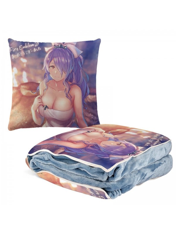 Buy Anime 2 IN 1 Travel Blanket And Pillow Set Nintendo Fire Emblem Camilla 38x38cm/150x180cm
