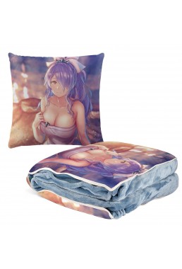 Best Anime 2 IN 1 Travel Blanket And Pillow Set Nintendo Fire Emblem Camilla 38x38cm/150x180cm
