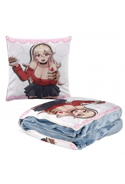 Welcome Anime 2 IN 1 Travel Blanket And Pillow Set Nintendo Fire Emblem Corrin 38x38cm/150x180cm