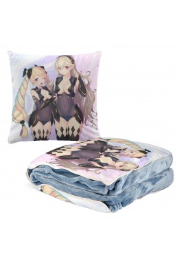 Unique Anime 2 IN 1 Travel Blanket And Pillow Set Nintendo Fire Emblem Corrin 38x38cm/150x180cm