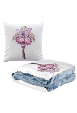 New Anime 2 IN 1 Travel Blanket And Pillow Set Nintendo Fire Emblem Elise 38x38cm/150x180cm