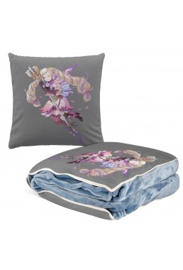 Fashion Anime 2 IN 1 Travel Blanket And Pillow Set Nintendo Fire Emblem Elise 38x38cm/150x180cm
