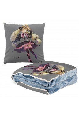 Personalised Anime 2 IN 1 Travel Blanket And Pillow Set Nintendo Fire Emblem Elise 38x38cm/150x180cm