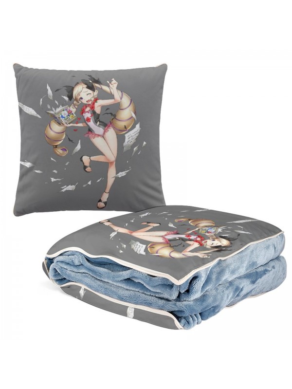 Limited Edition Anime 2 IN 1 Travel Blanket And Pillow Set Nintendo Fire Emblem Elise 38x38cm/150x180cm