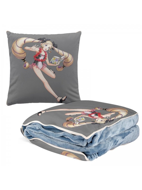 High Quality Anime 2 IN 1 Travel Blanket And Pillow Set Nintendo Fire Emblem Elise 38x38cm/150x180cm