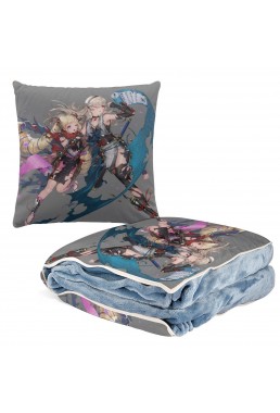 Fashion Anime 2 IN 1 Travel Blanket And Pillow Set Nintendo Fire Emblem Elise 38x38cm/150x180cm