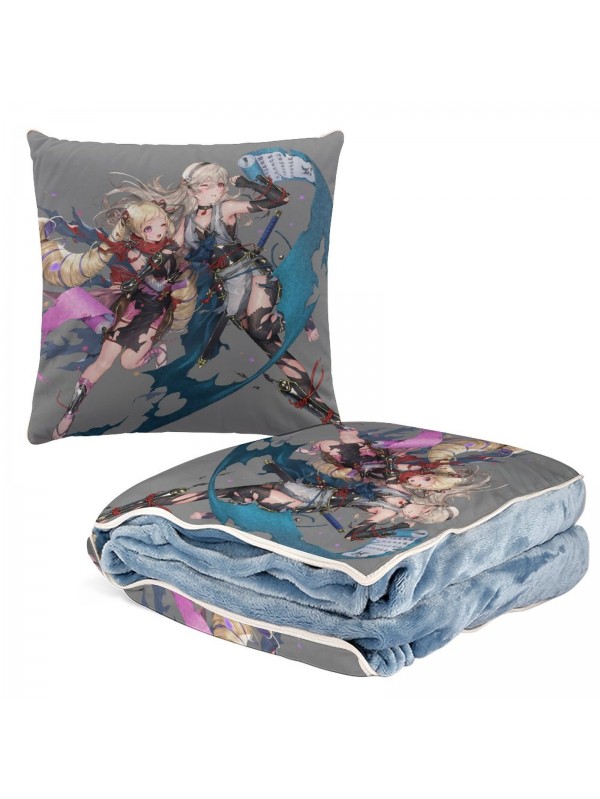Fashion Anime 2 IN 1 Travel Blanket And Pillow Set Nintendo Fire Emblem Elise 38x38cm/150x180cm